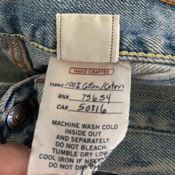 Abercrombie and Fitch vintage original jeans. Women’s size 14 boot cut low rise. - Picture 4 of 7